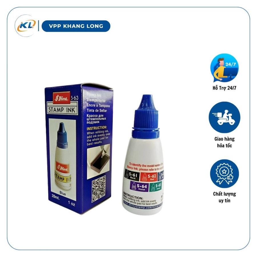 Mực dấu Shiny chính hãng loại 1